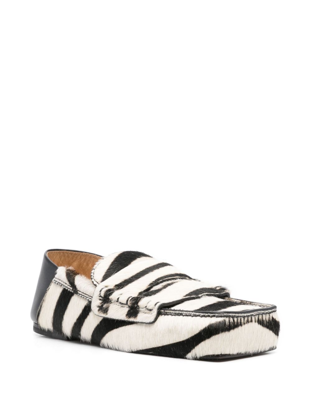 Jacquemus Les Mocassins Carré loafers - Zwart