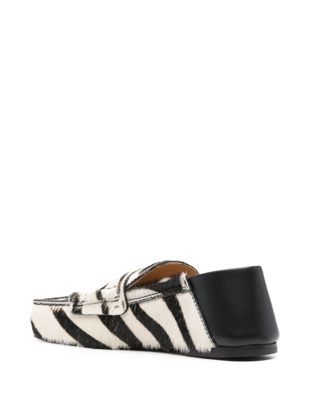 Jacquemus Les mocassins Carré loafers Black