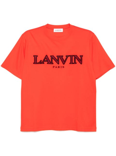 Lanvin embroidered T-shirt Men