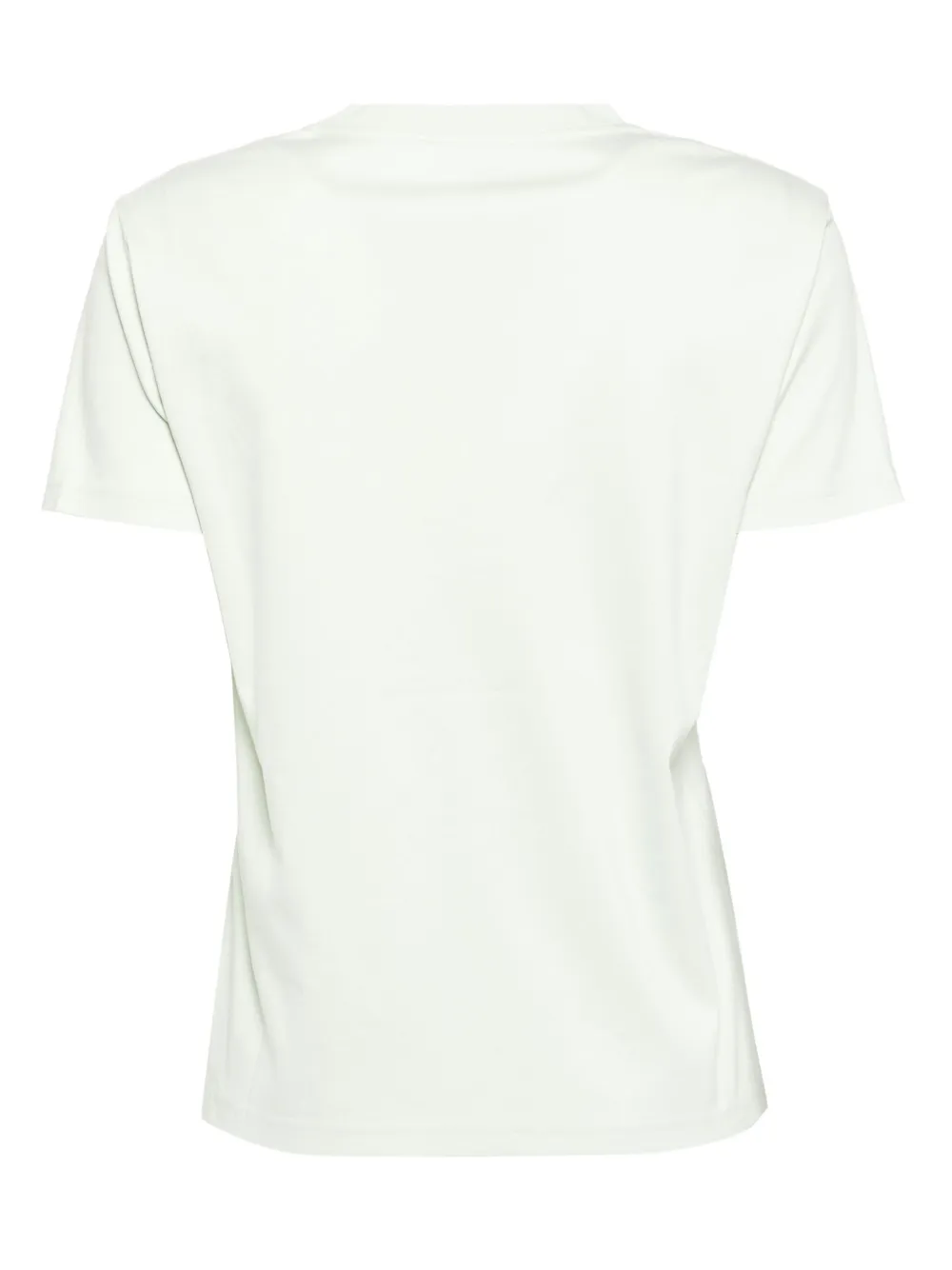 Lanvin T-shirt met logo - Groen