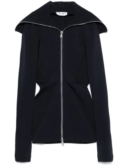The Attico zip-up mini dress
