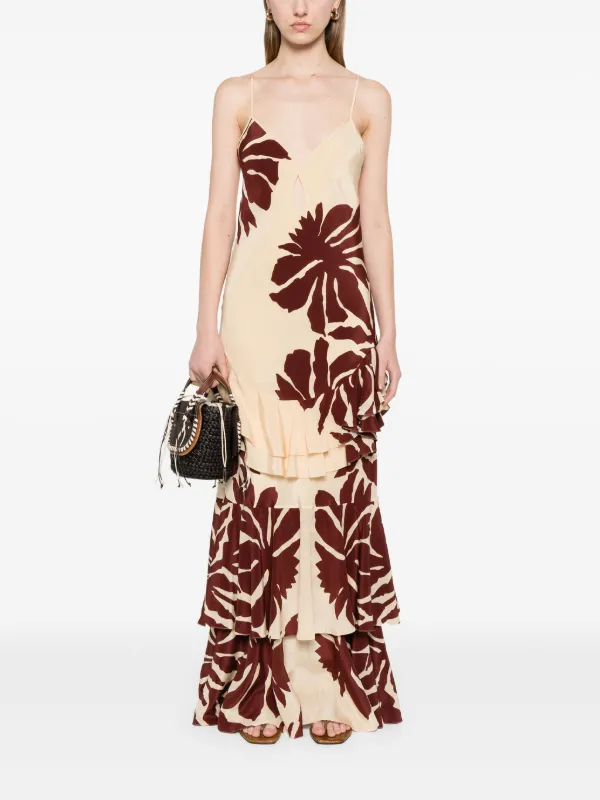 【関税送料込み】Johanna Ortiz  Maxi Dress 0400022088682_ECRUGREENSAND?