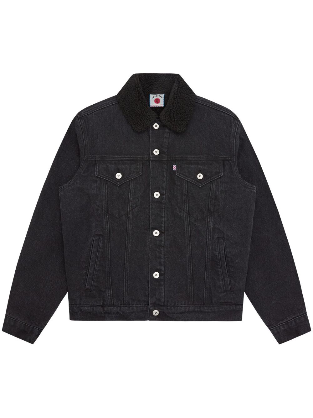 ICECREAM Running Dog denim jacket - Black