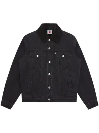 アイスクリーム デニムジャケット　ランニングドッグ ICECREAM ジャンボランニングドッグ マルチカラーデニム