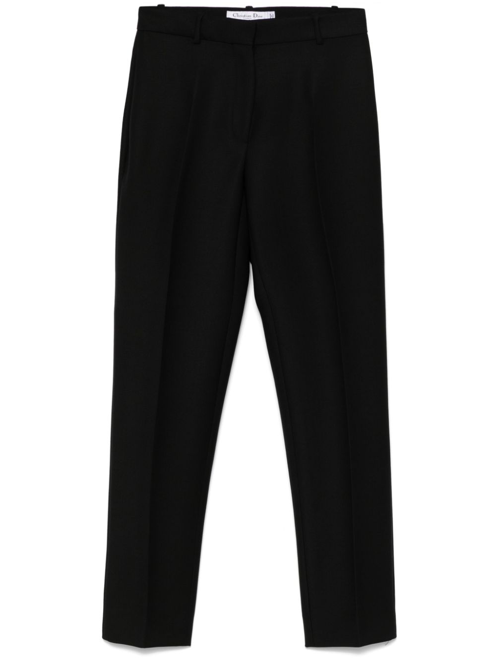 Christian Dior Pre-Owned 2000s tailored trousers - Black