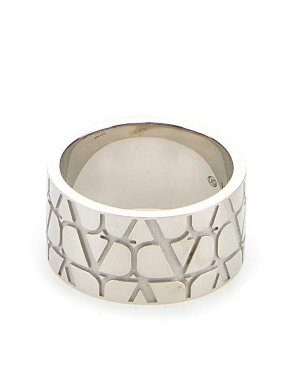 Valentino Garavani Toile Iconographe ring - Silver