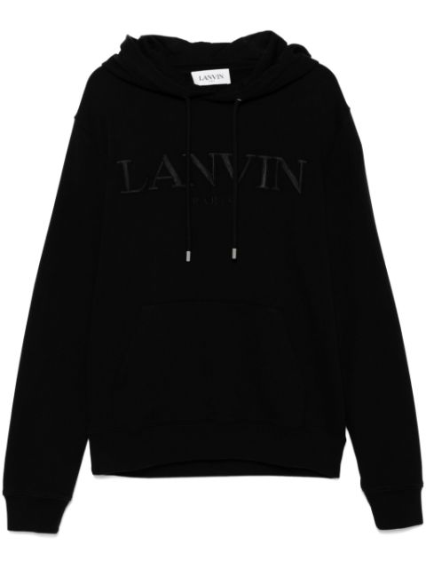 Lanvin embroidered hoddie Men