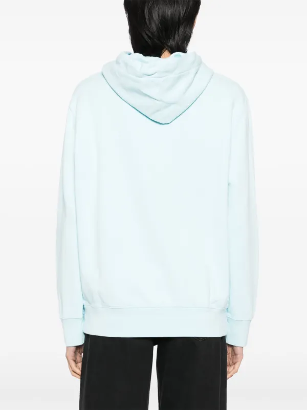 Lanvin ロゴ パーカー | ブルー | FARFETCH JP