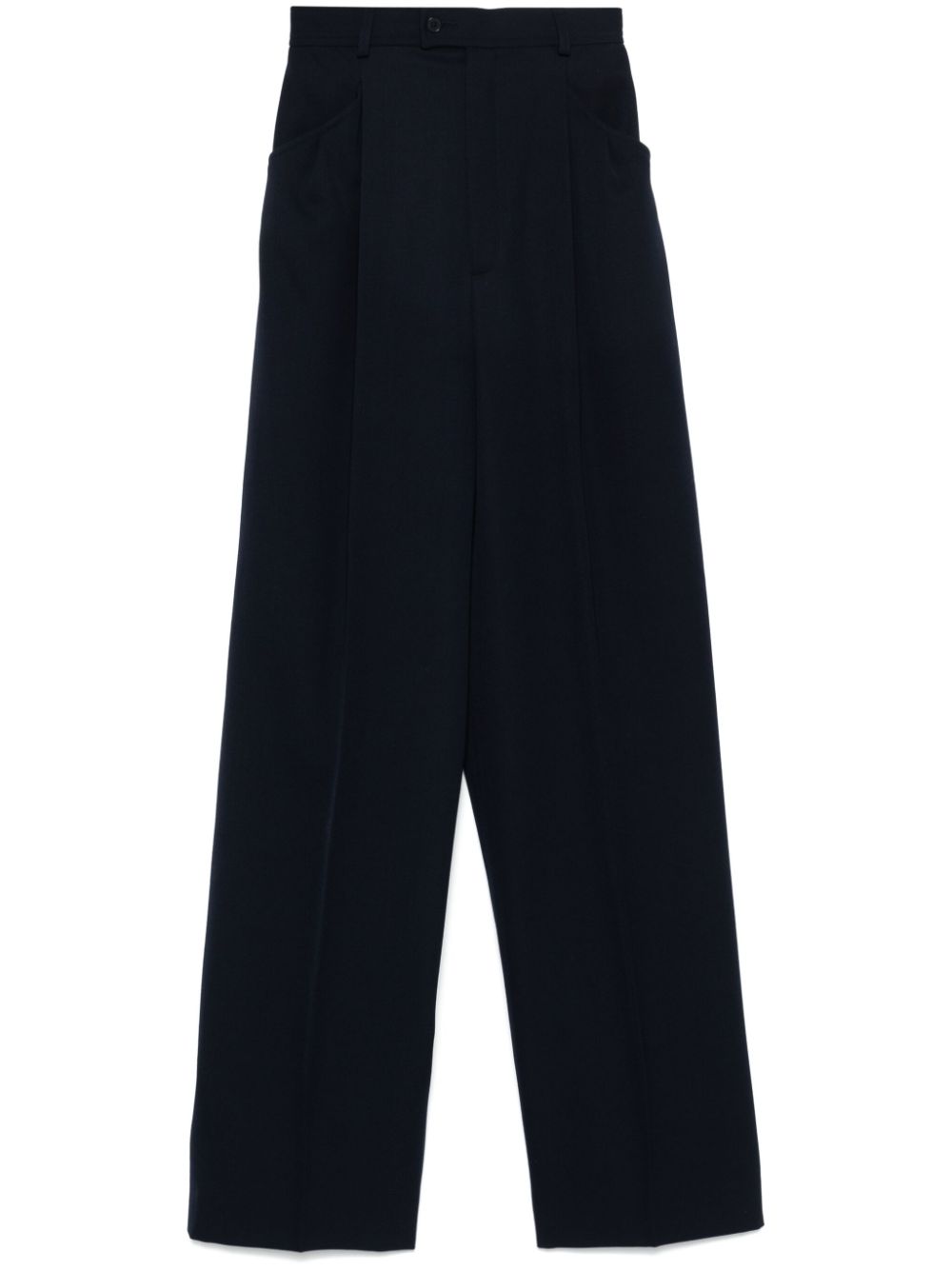 Saint Laurent Pre-Owned 2000s tailored trousers - Blue