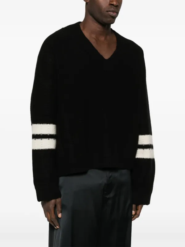 Enfant Riches Deprimes メリノウールニット Buy Enfants Riches Déprimés women black cashmere knit