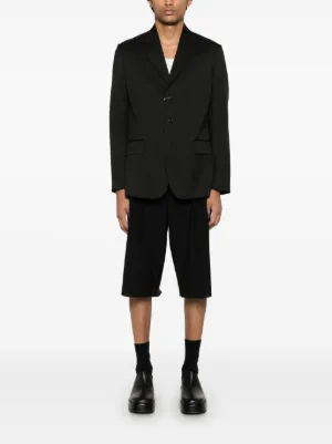 Homme Plissé Issey Miyake プリーツ ショートパンツ | ブラック
