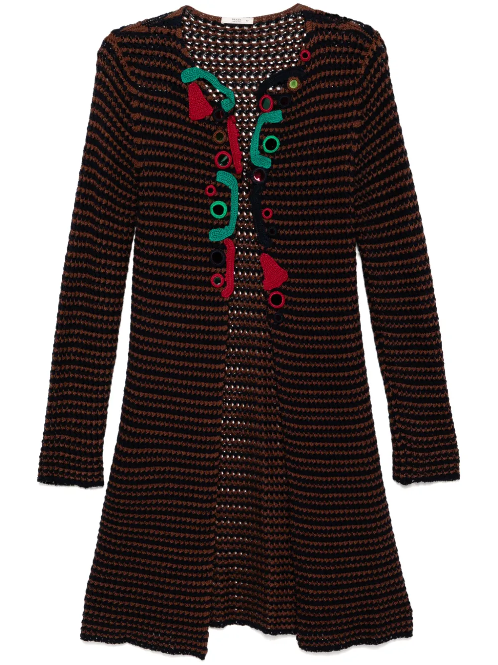 Prada Pre-Owned abrigo Spring 2005 | marrón | Image 1