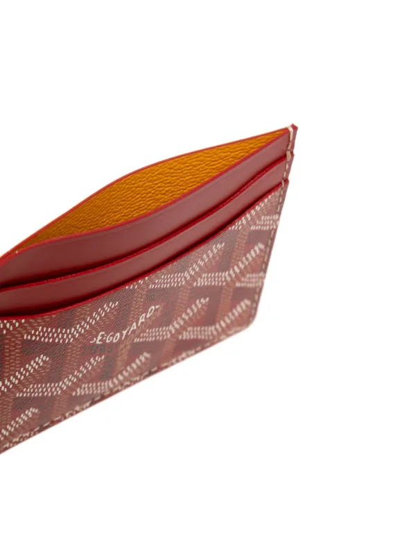 Goyard Pre-Owned Customised St Sulpice Cardholder | Red | FARFETCH
