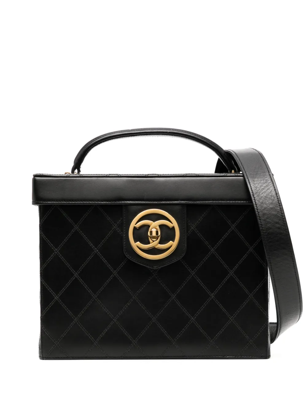 CHANEL Pre-Owned 1994 Vanity Case | Black | Image 1