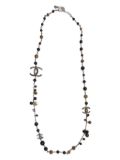 CHANEL Pre-Owned Beaded Necklace - Black