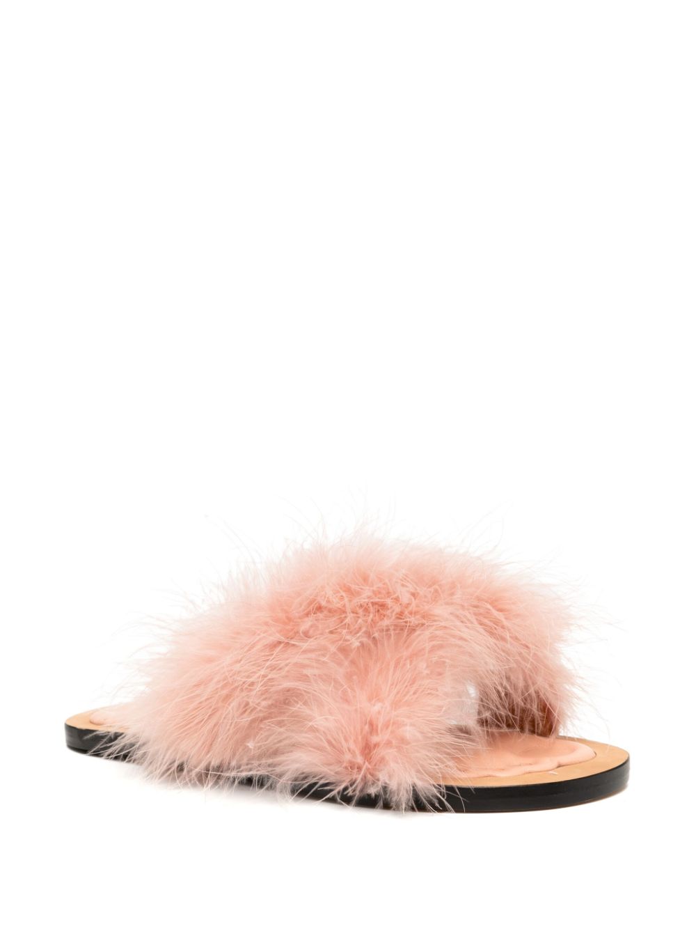 Loewe Pre-Owned Fluffy sandalen - Roze