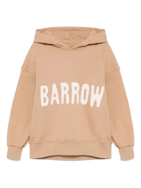 Barrow kids Moletom de algodão com capuz e logo