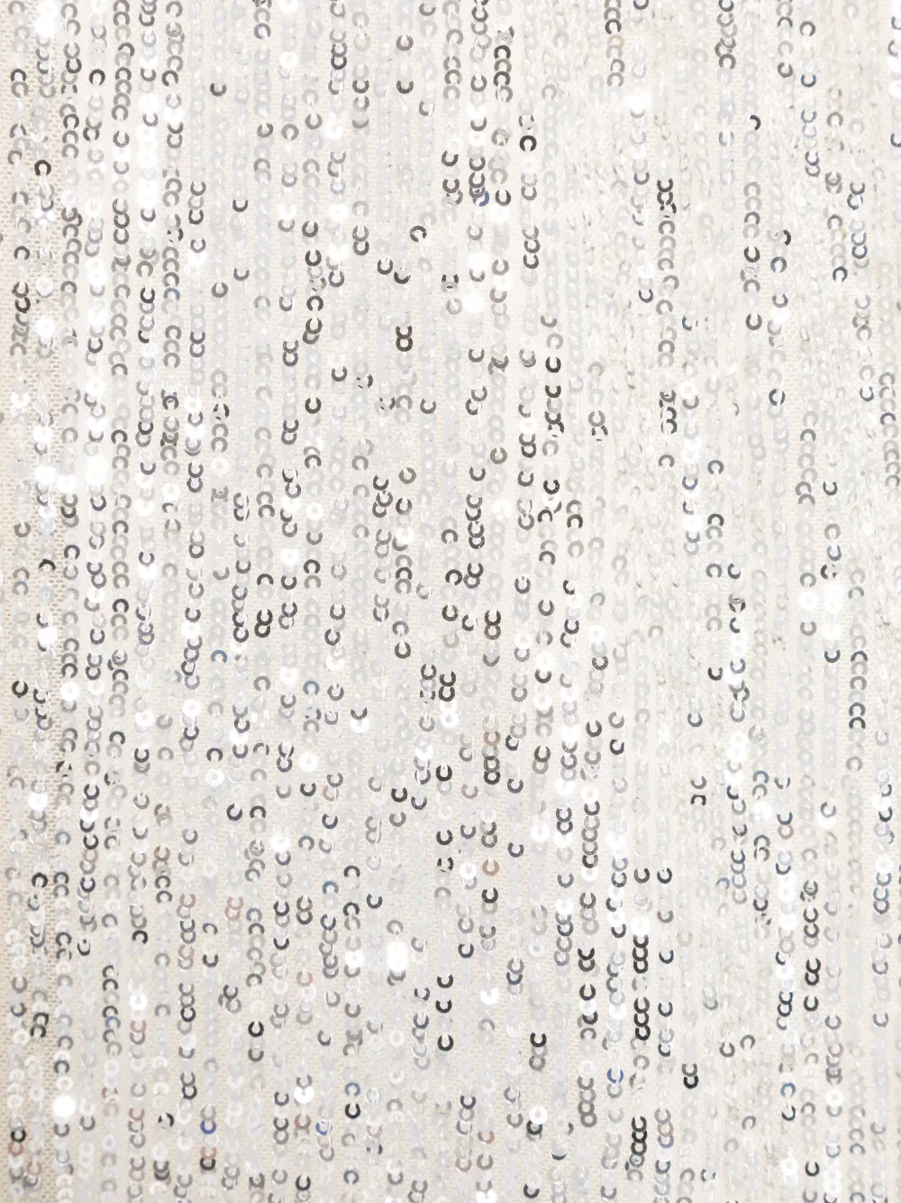Andorine Broek met wijde pijpen en pailletten Beige