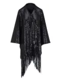 Talbot Runhof sequinned jacket - Black