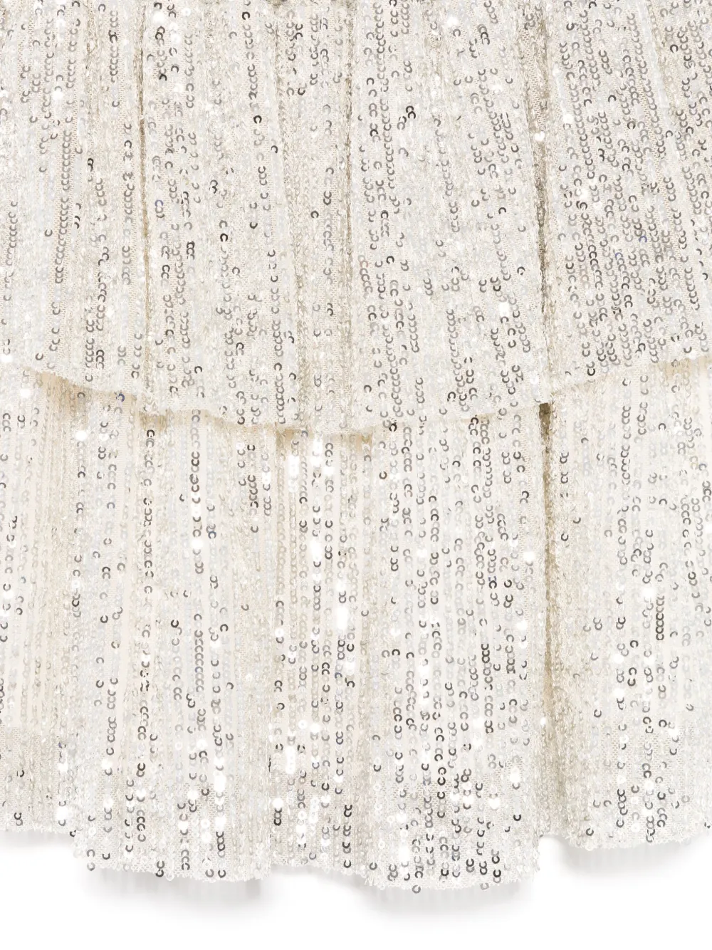 Andorine Rok met pailletten Beige