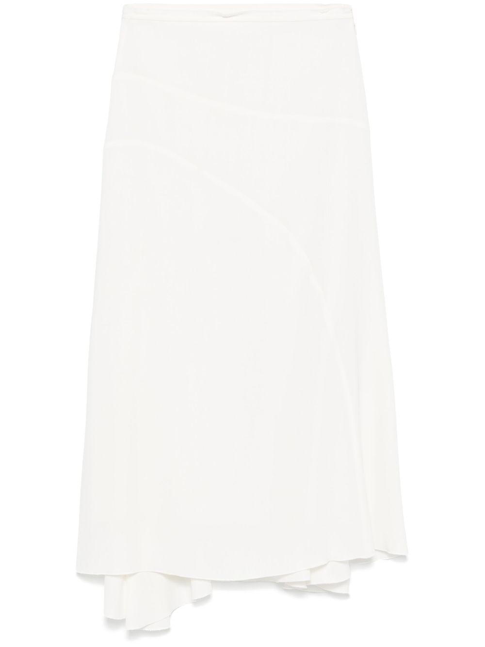 Victoria Beckham panelled skirt - White