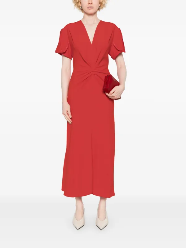 Victoria Beckham プリーツマキシドレス Victoria Beckham マキシドレス | FARFETCH JP