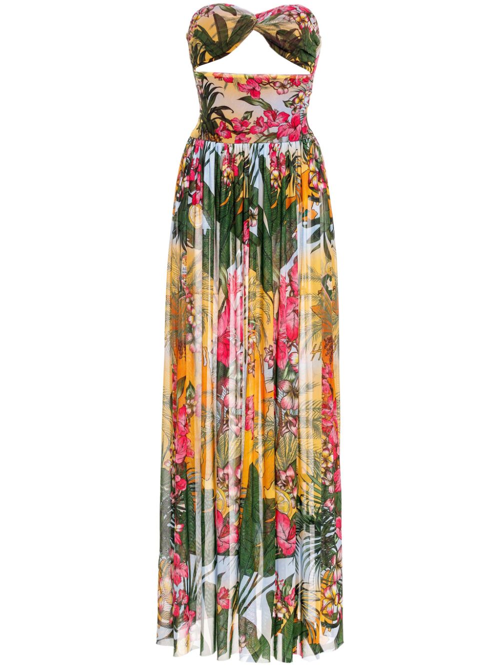 Agua Bendita Malay maxi dress - Green