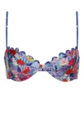 Agua Bendita Piper bikini top - Blue