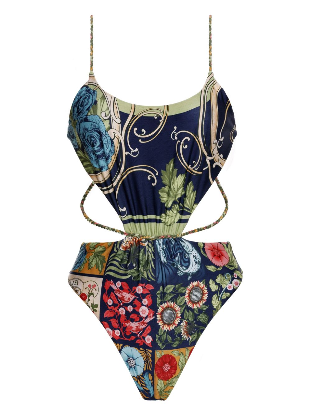 Agua Bendita Nadine swimsuit - Blue