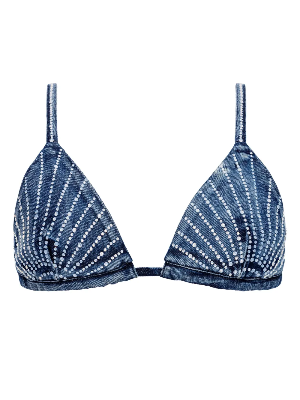 Agua Bendita Top Lolita - Blu