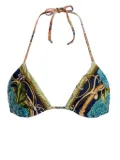 Agua Bendita Lolita bikini top - Blue