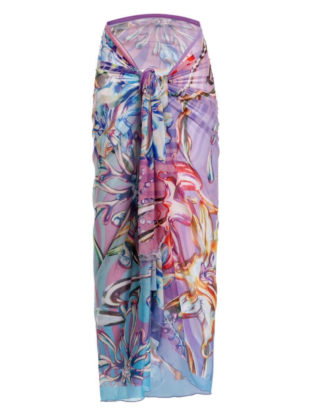 Agua Bendita Marine sarong - Purple