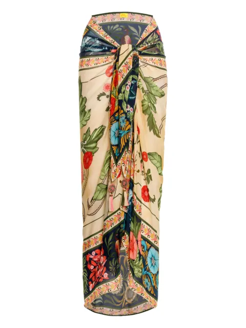 Agua Bendita Marine beach cover-up