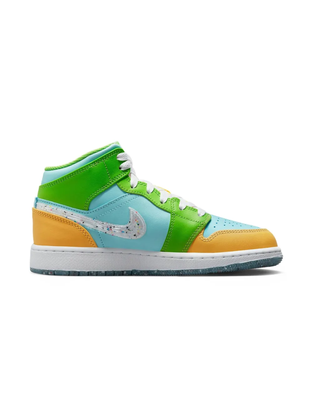 Jordan Kids Jordan 1 Mid SE "Recycled Grin" sneakers Blue