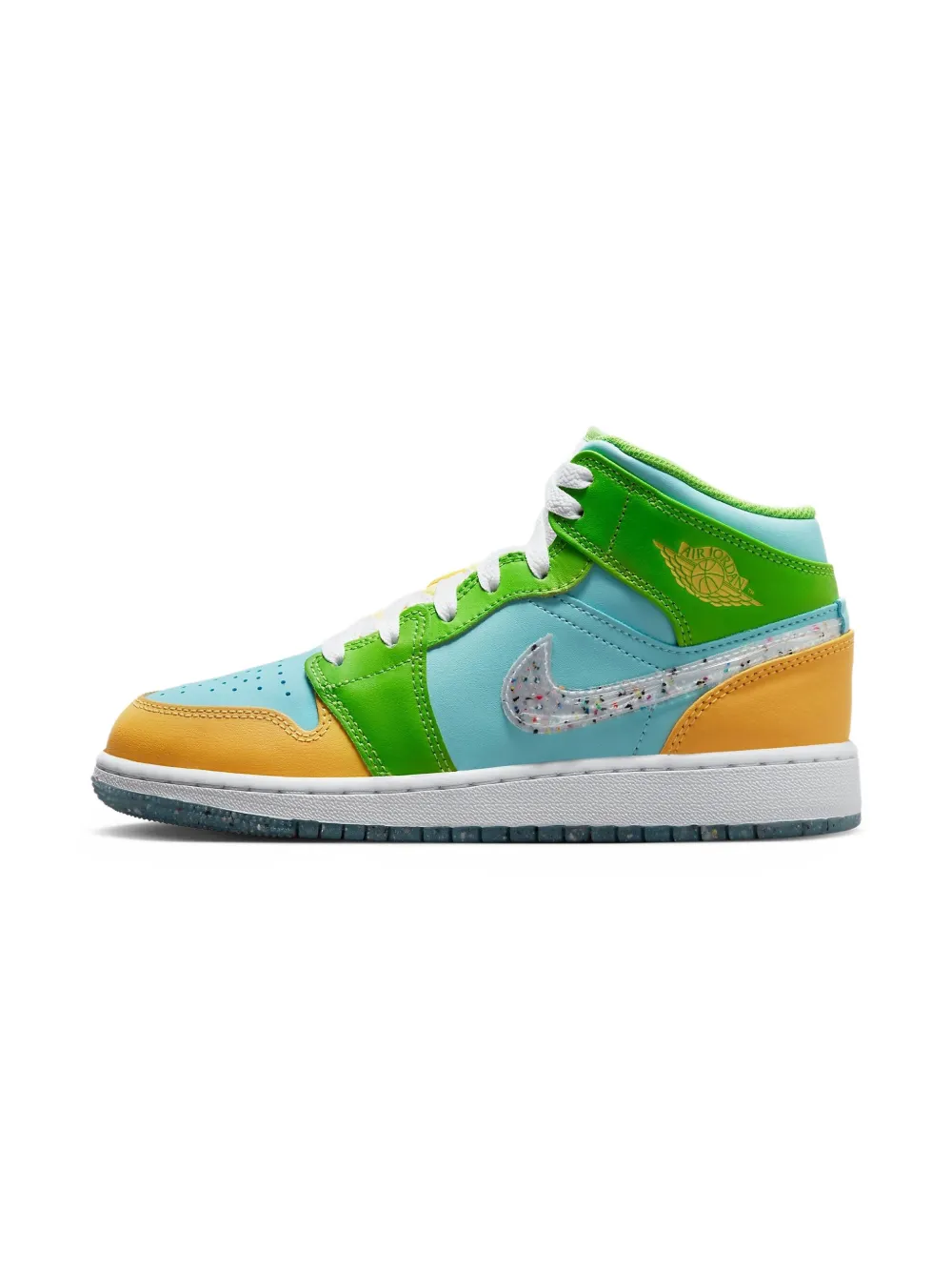 Jordan Kids Jordan 1 Mid SE "Recycled Grin" sneakers Blue