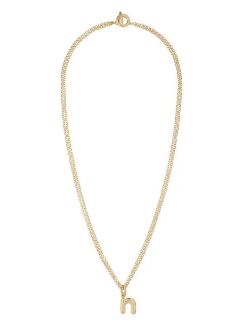 Roxanne Assoulin The Puffy Initial necklace