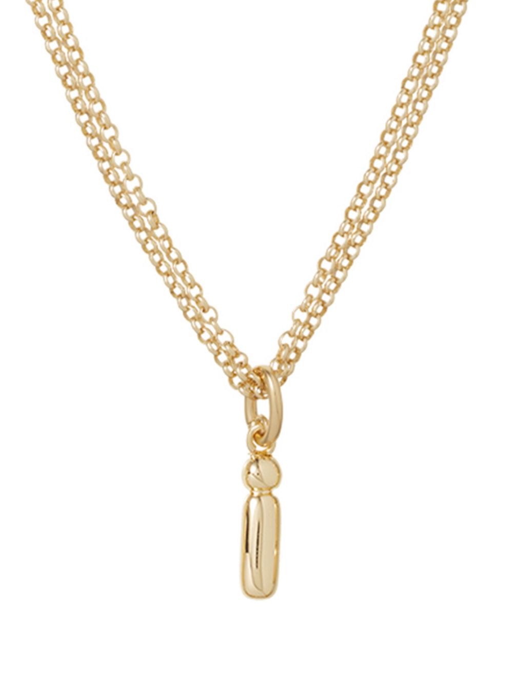 Roxanne Assoulin The Puffy Initial necklace - Gold