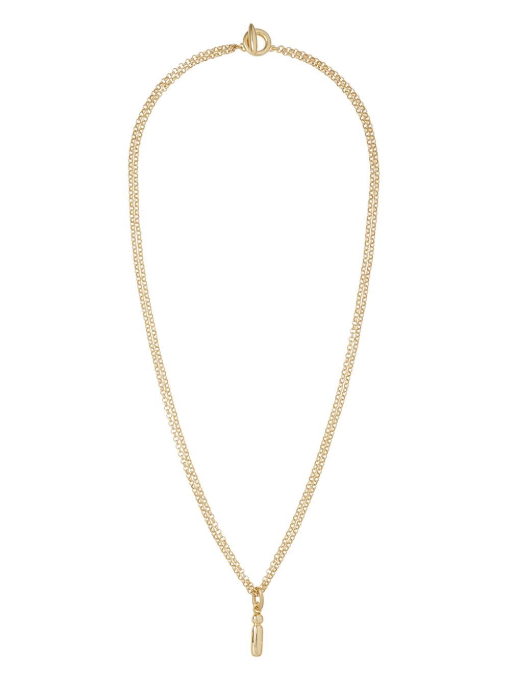 Roxanne Assoulin The Puffy Initial necklace - Gold