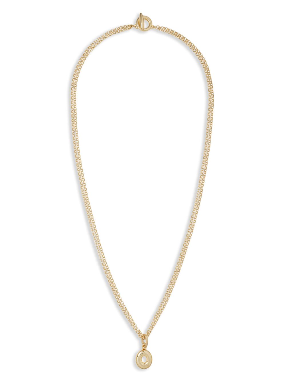 Roxanne Assoulin The Puffy Initial necklace - Gold