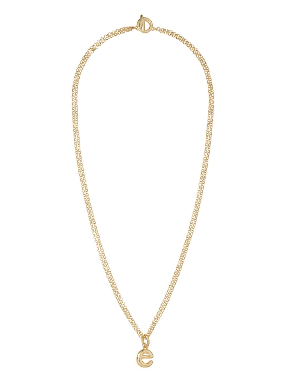 Roxanne Assoulin The Puffy Initial necklace - Gold