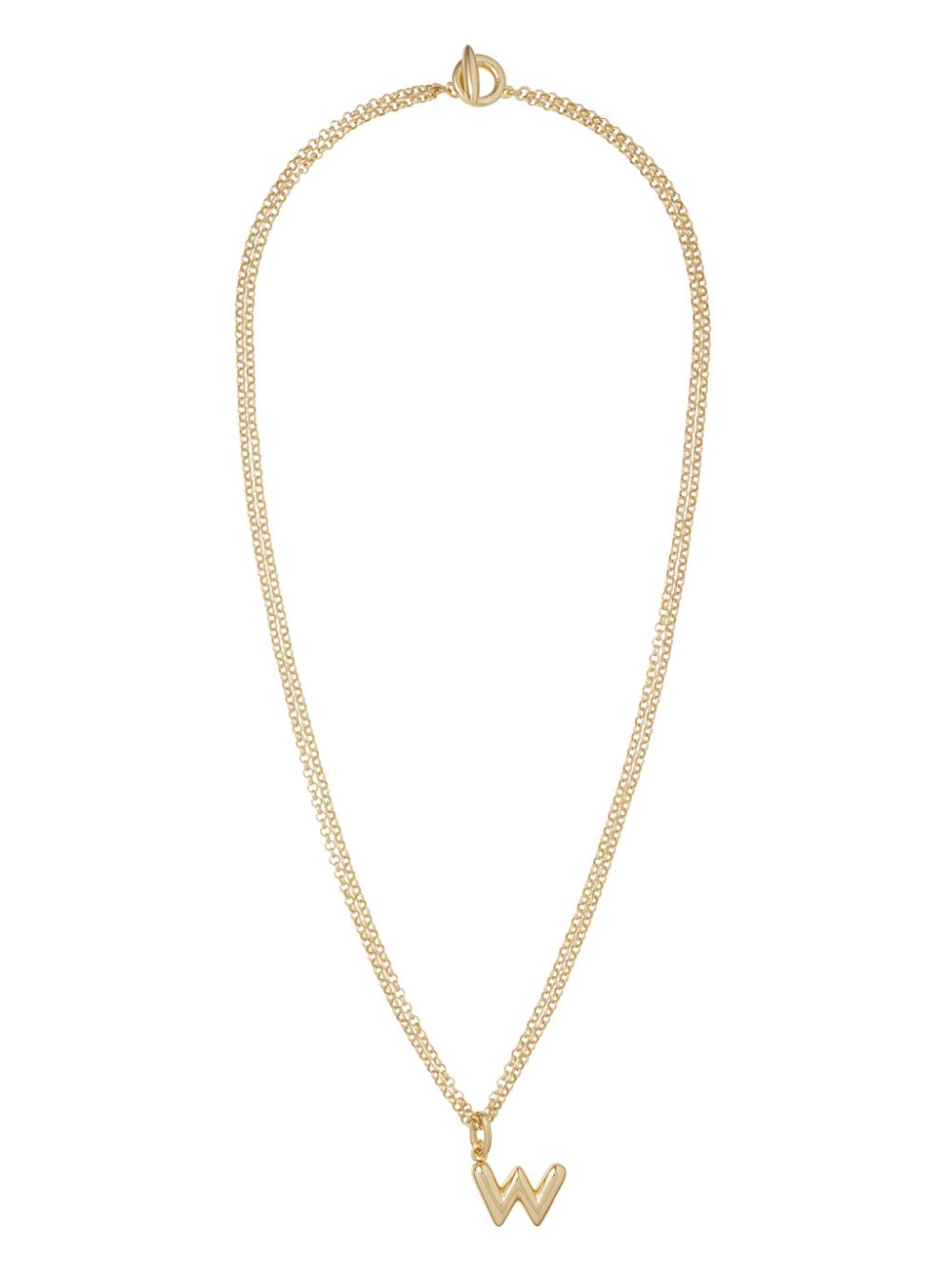 Roxanne Assoulin The Puffy Initial necklace - Gold