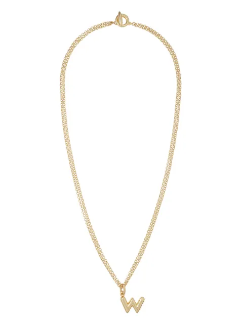 Roxanne Assoulin The Puffy Initial necklace