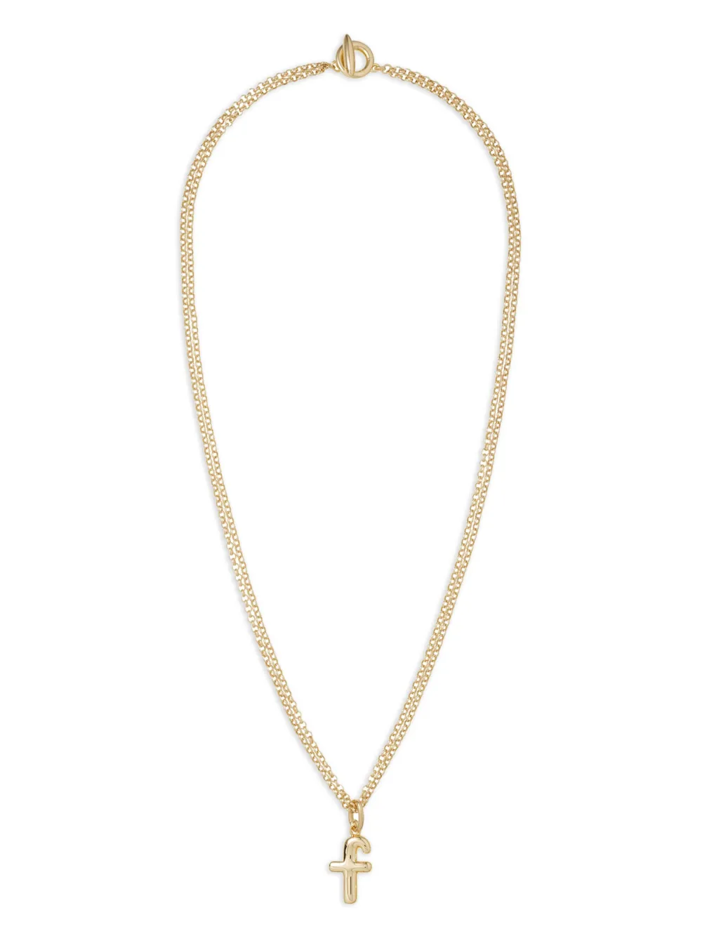 Roxanne Assoulin collar The Puffy Initial | dorado | Image 1