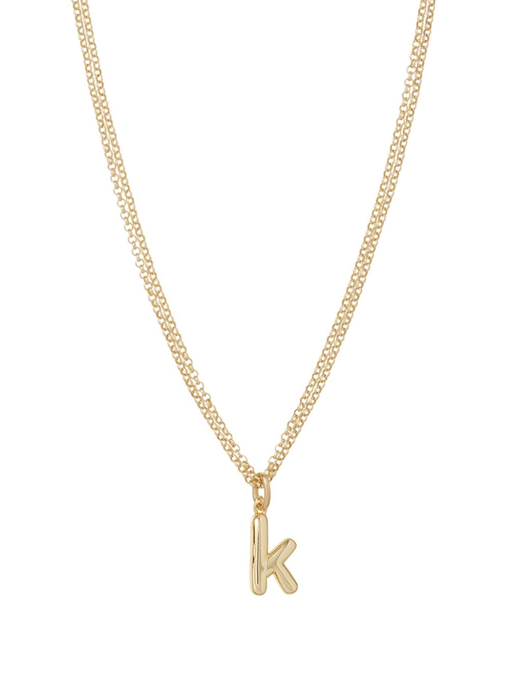 Roxanne Assoulin The Puffy Initial necklace - Gold