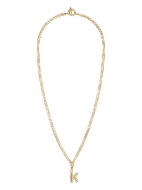Roxanne Assoulin The Puffy Initial necklace