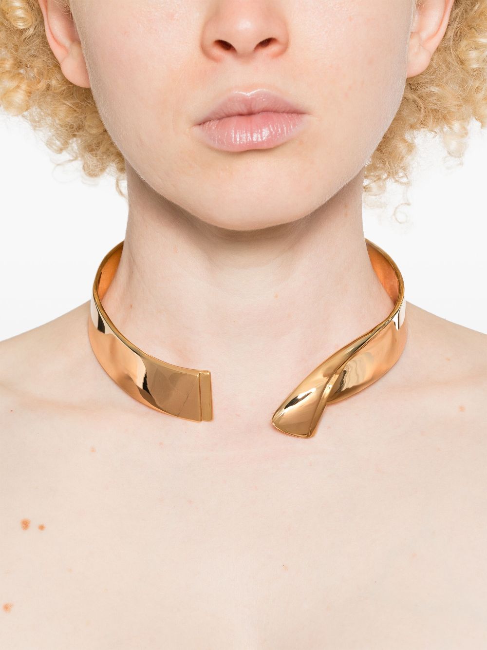 Eddie Borgo Folded collar - Goud