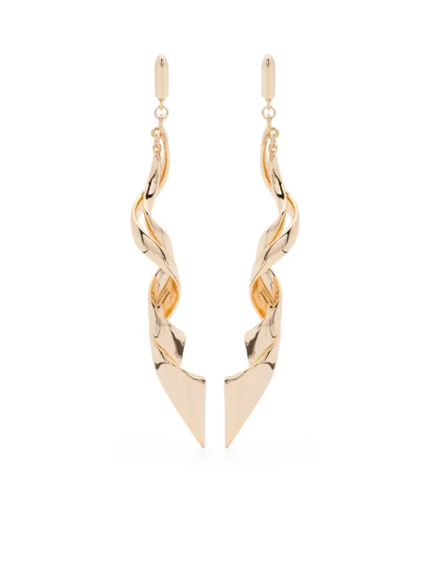Eddie Borgo Spiraled Ribbon earrings