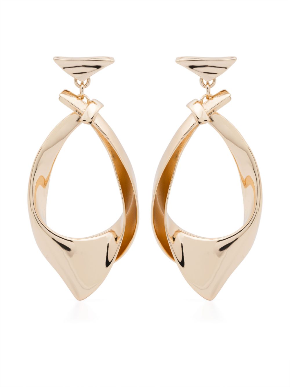 Eddie Borgo Kerchief earrings - Gold