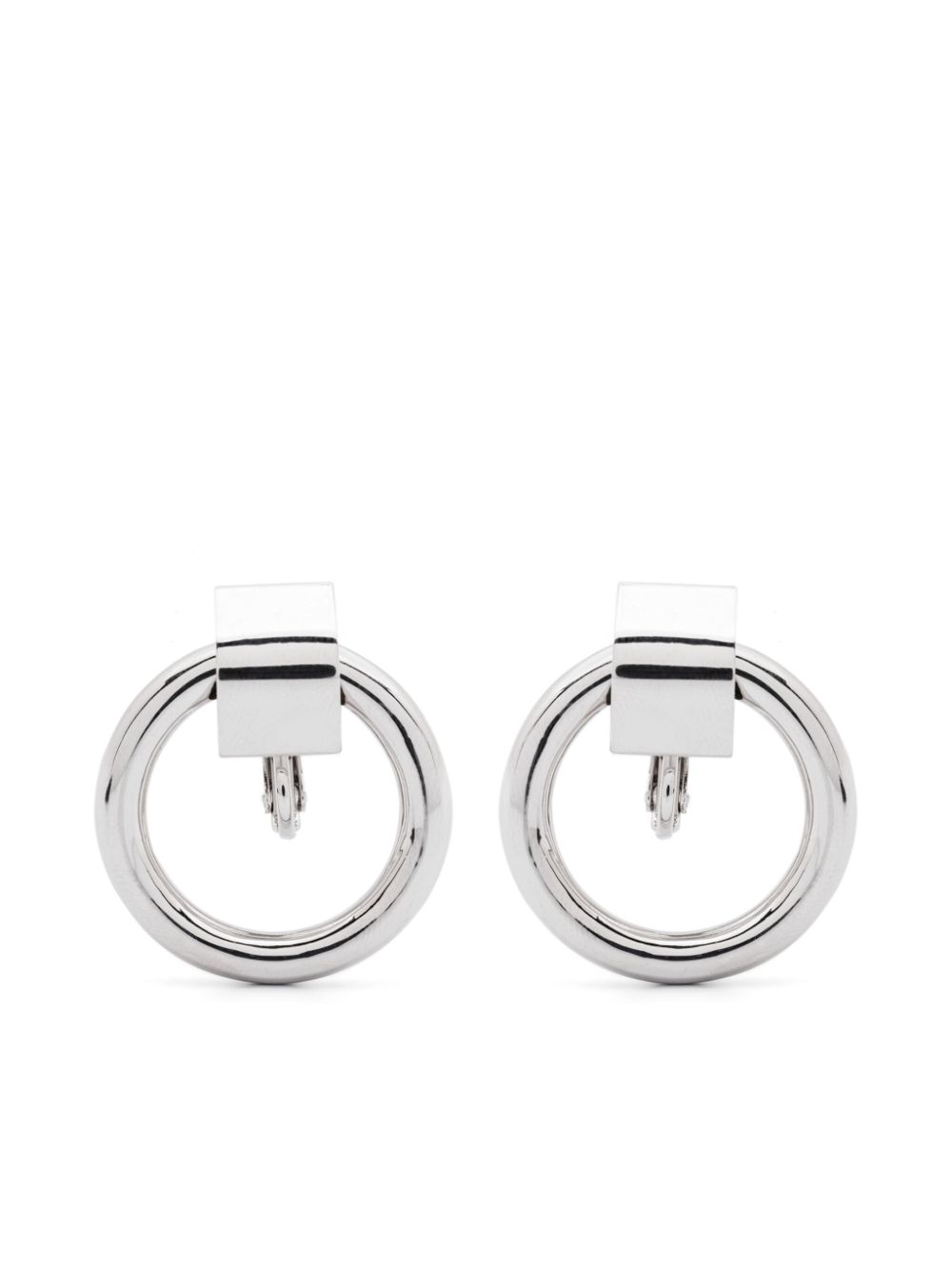 Ripple clip-on earrings