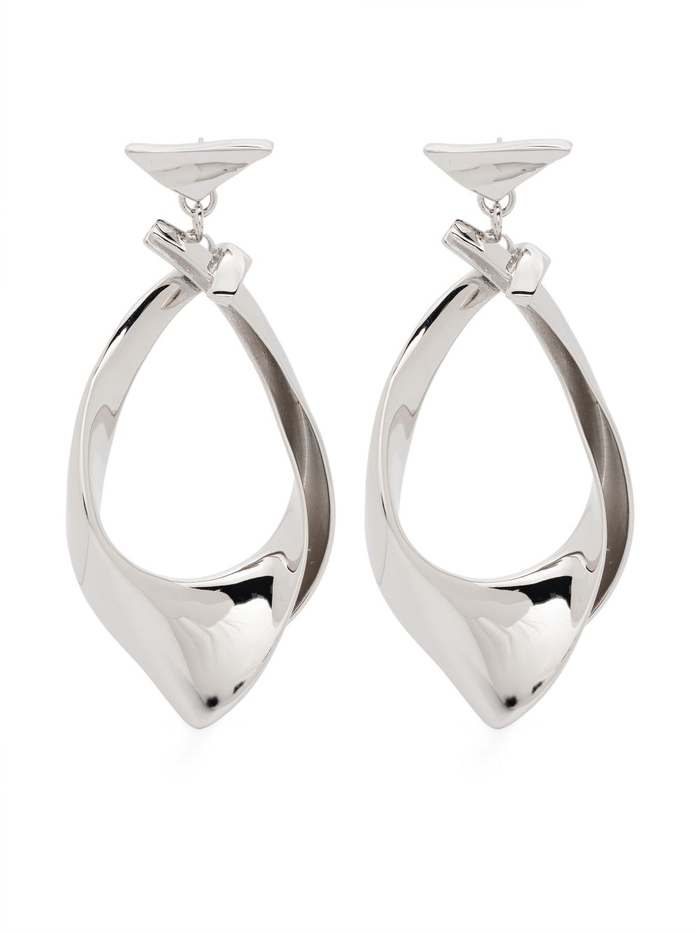 Eddie Borgo Kerchief earrings - Silver